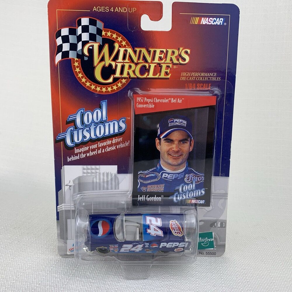 1998 Winner's Circle #24 Jeff Gordon 1957 Pepsi Chevy Bel Air‎ 1:64 Die Cast Car